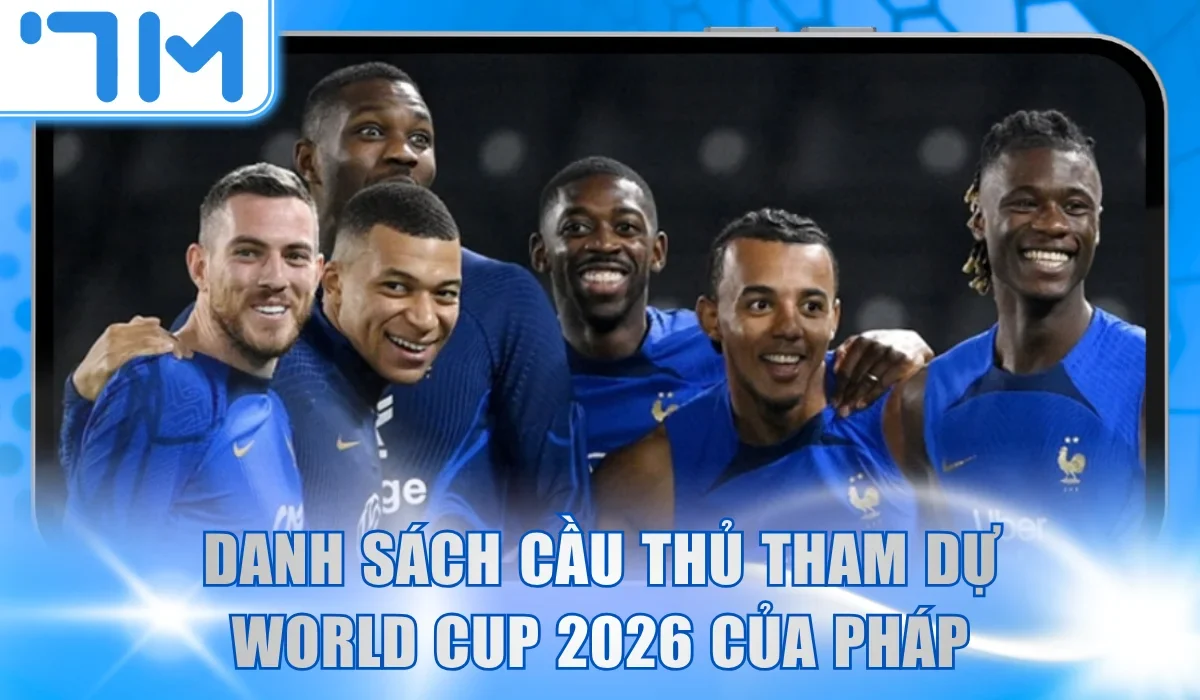 Danh sách cầu thủ tham dự World Cup 2026 của Pháp