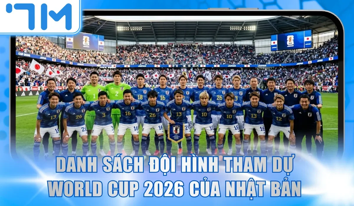 đội hình tham dự world cup 2026 của Nhật Bản