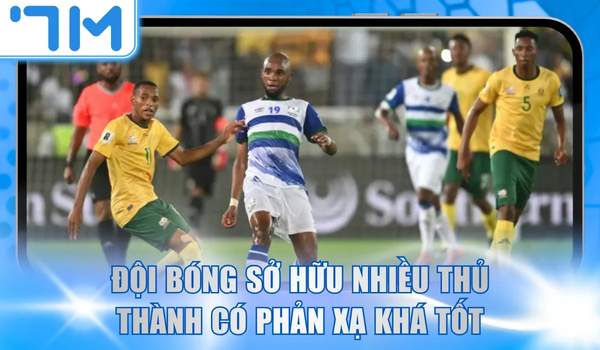 Đội bóng sở hữu nhiều thủ thành có phản xạ khá tốt