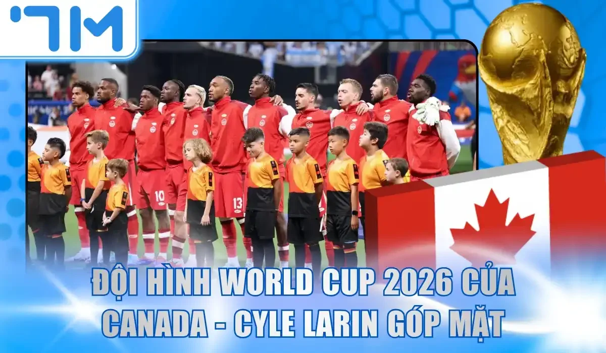 đội hình tham dự world cup 2026 của Canada