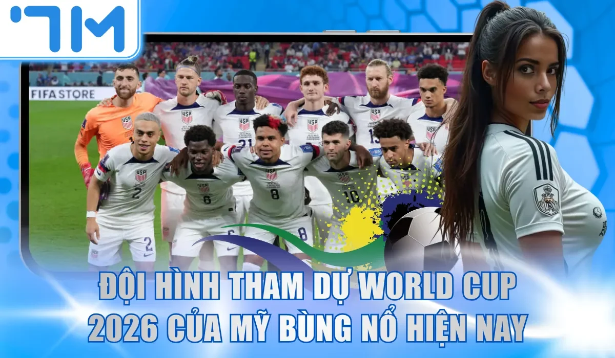 đội hình tham dự world cup 2026 của Mỹ