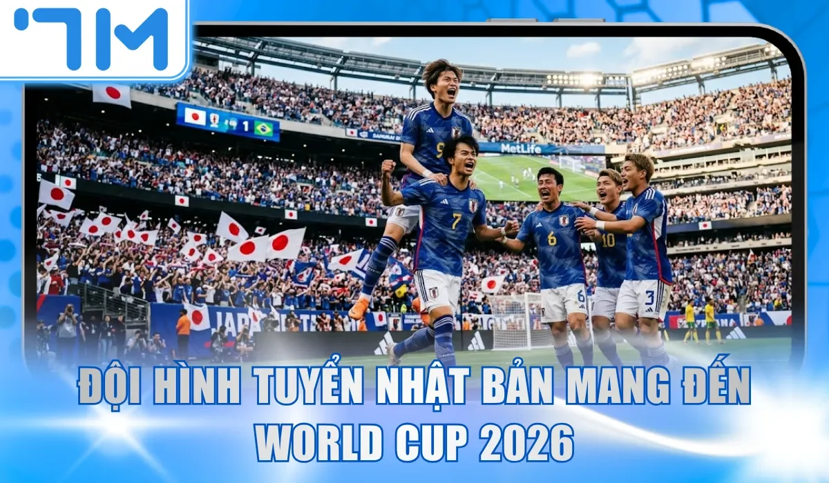 Đội hình tuyển Nhật Bản mang đến World Cup 2026
