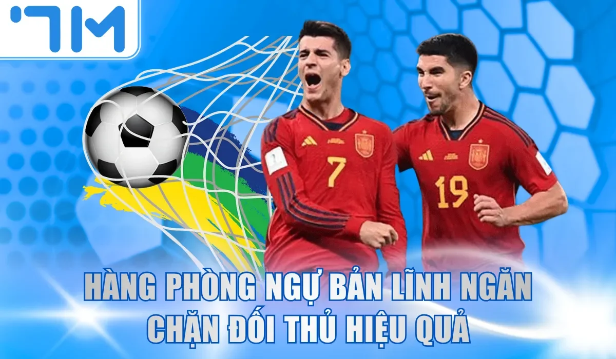 Hàng phòng ngự bản lĩnh ngăn chặn đối thủ hiệu quả
