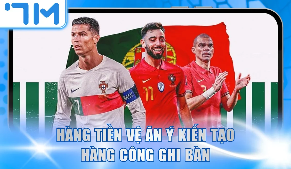 Hàng tiền vệ ăn ý kiến tạo hàng công ghi bàn