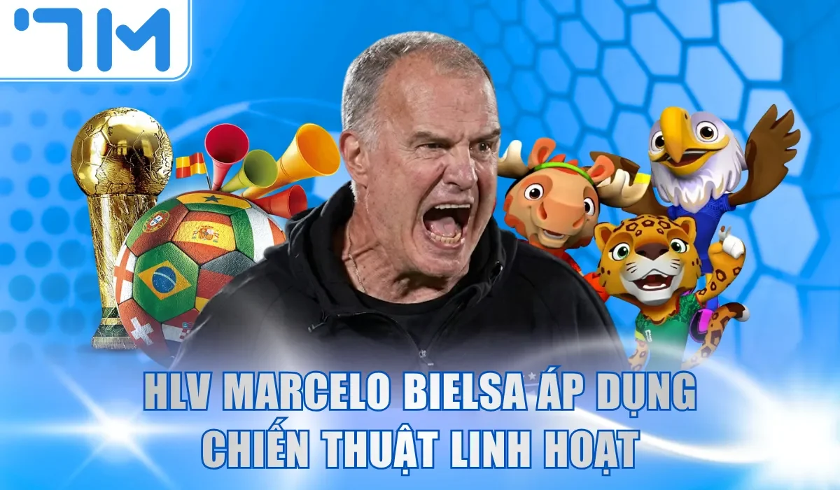 HLV Marcelo Bielsa áp dụng chiến thuật linh hoạt