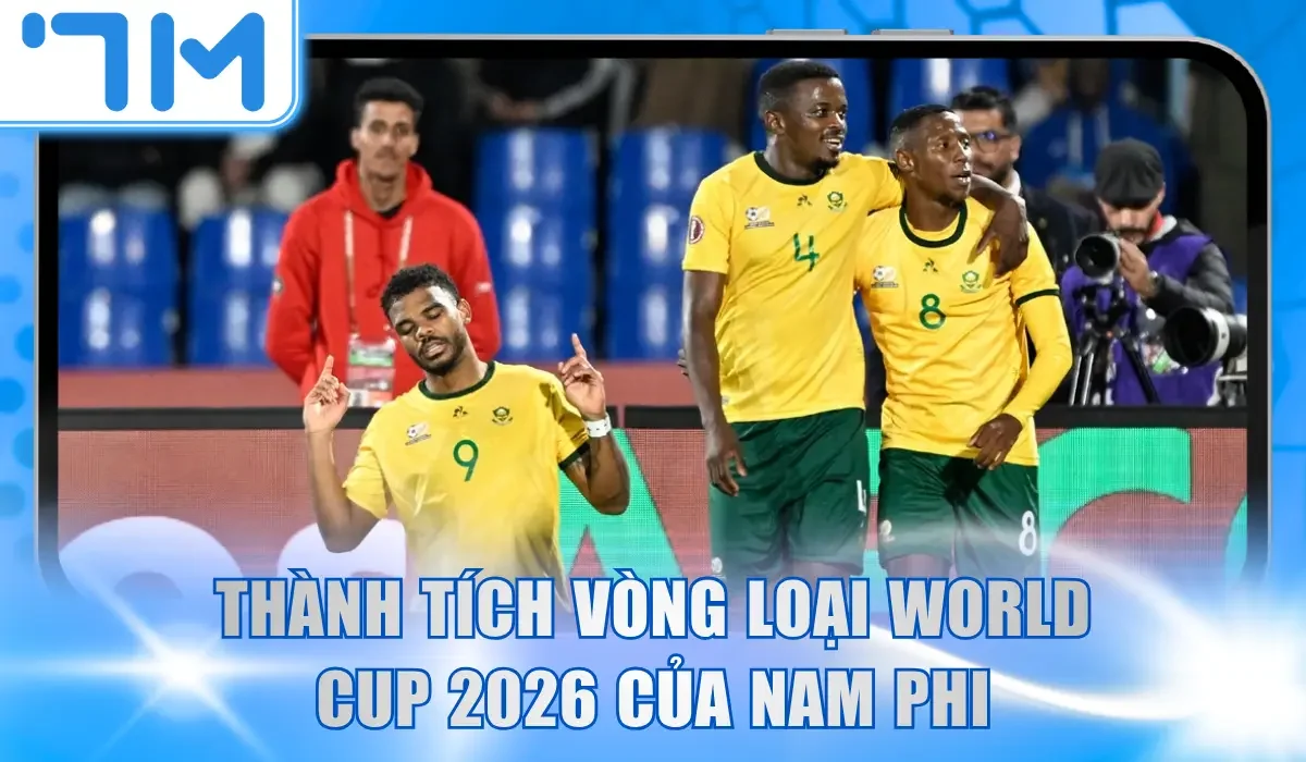 Thành tích vòng loại World Cup 2026 của Nam Phi