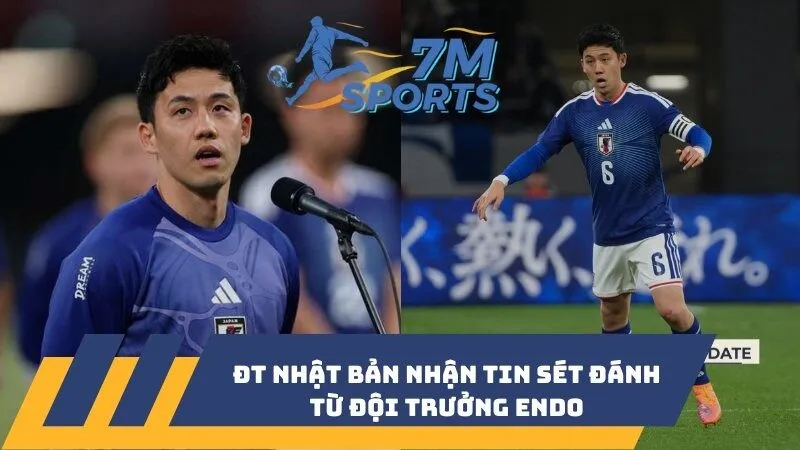 ĐT Nhật Bản nhận tin sét đánh từ đội trưởng Endo